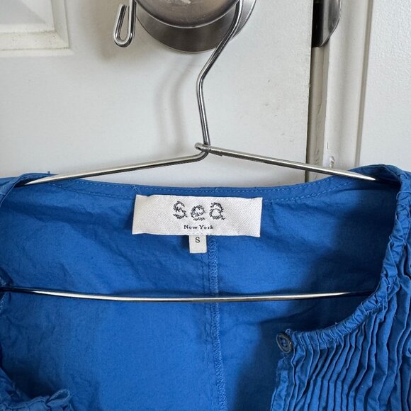 Sea New York Small Blouse Royal Blue - Picture 2 of 3
